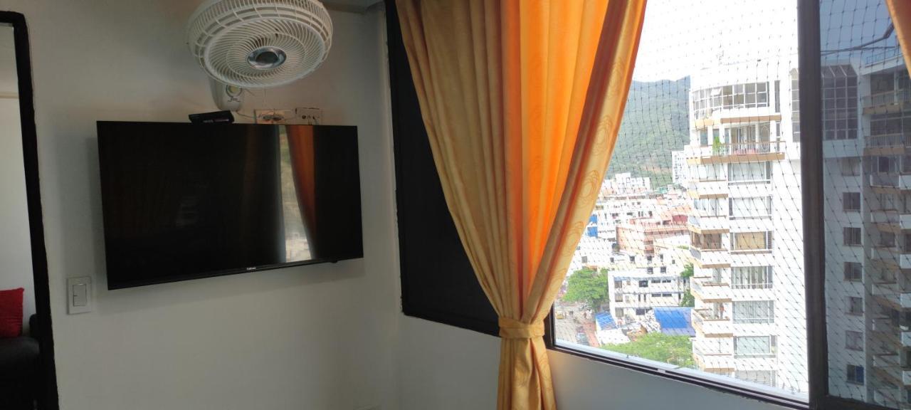 Condominio Al Frente De La Playa El Rodadero! Amplio Y Hermoso Apartamento Santa Marta Dış mekan fotoğraf